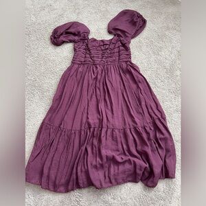 Abercrombie and Fitch dress XLT plum
